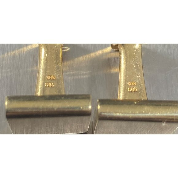 Kurt Wayne 14k Vintage Cufflinks Designer Signed 144754 - Picture 6 of 8